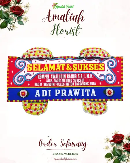 Papan Bunga Ucapan Selamat Pasarean